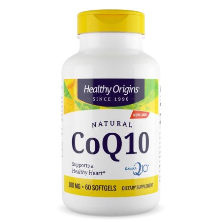 Origines saines COQ10 100mg 60 softgels