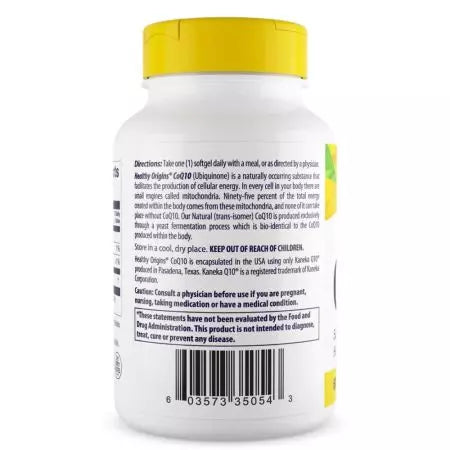 Origines saines COQ10 600mg 30 SoftGels