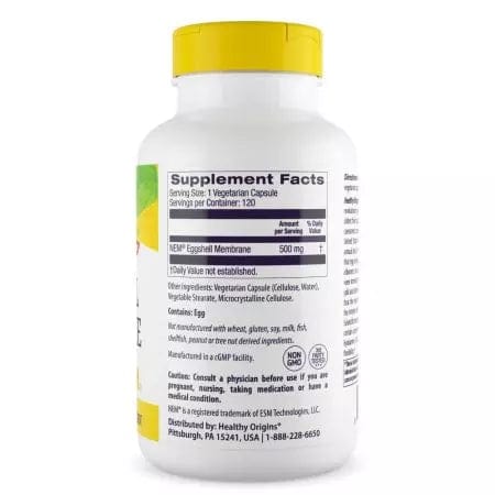 Membrana de cáscaras de huevo de origen saludable 500mg
