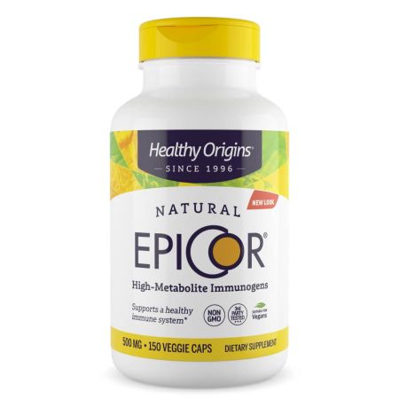 Υγιή προέλευση Epicor 500 mg 150 veggie κάψουλες