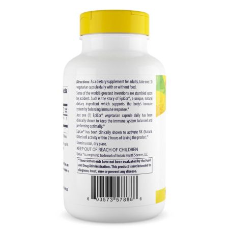 Zdravo podrijetlo Epicor 500 mg 150 Veggie kapsule