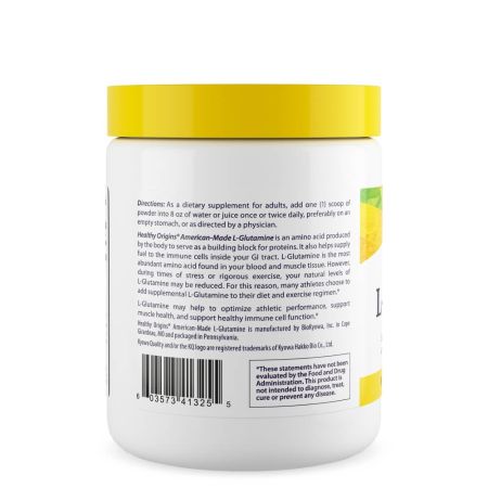 Origini sănătoase Lglutamine (Americanmade) 10.6oz (300g)