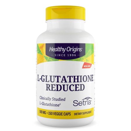 Origins saludables lglutathione reducido 500mg 150 cápsulas vegetarianas