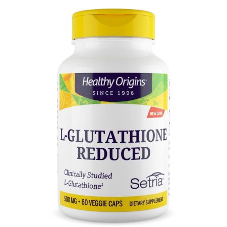 Origini sănătoase Lglutathione a redus 500mg 60 capsule veggie