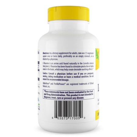 Sund oprindelse Ltheanine 100 mg 180 vegetariske kapsler