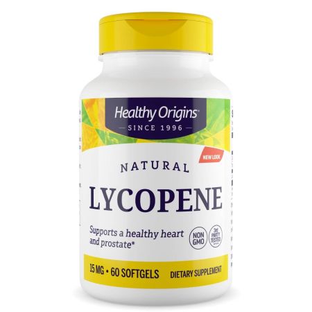 Healthy Origins Lycopene 15mg 60 Softgels