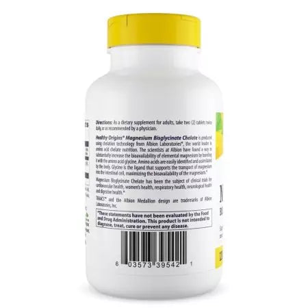 Gesunde Ursprünge Magnesium Bisglycinat Chelat 120 Tabletten