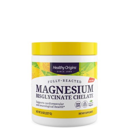 Orígenes saludables de quelato de bisglicinado de magnesio 8oz (227 g)