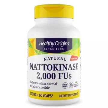 Healthy Origins Nattokinase 2000 FUs 60 Veg Capsules