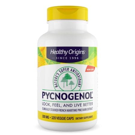 Healthy Origins Pycnogenol 100 mg 120 Veggie Capsules