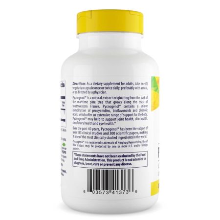 Orígenes saludables Pycnogenol 100 mg 120 Cápsulas vegetarianas