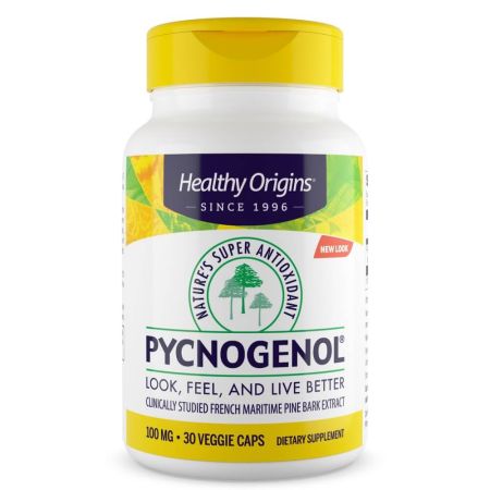 Gezonde oorsprong pycnogenol 100 mg 30 vegetarische capsules