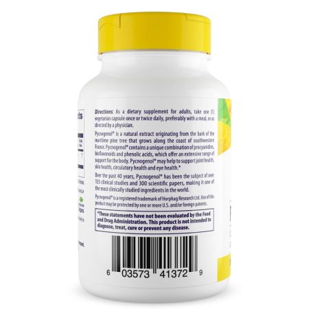 Origini sănătoase Pycnogenol 100 mg 60 Capsule veggie