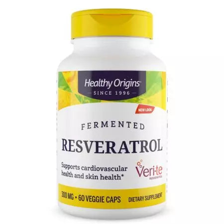 Sveikos kilmės resveratrol 300 mg 60 vegetariškų kapsulių