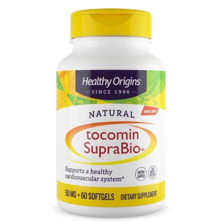 Terve Origins Tocomin suprabio Tocotrienols 50 mg 60 Softgels