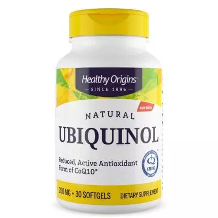 Healthy Origins Ubiquinol 200mg 30 Softgels