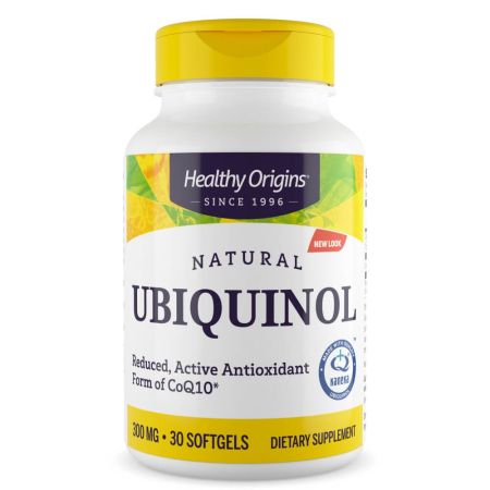 Origini sănătoase ubiquinol 300mg 30 softgels