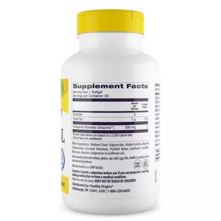 Egészséges eredet Ubiquinol 300 mg 60 SoftGels