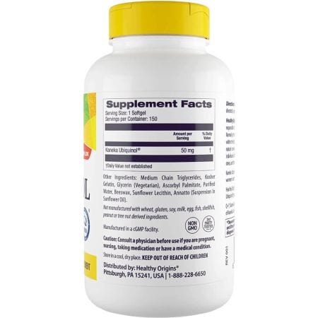 Origines saines ubiquinol
