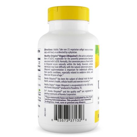 Terve Origins Vegan Ubiquinol 100mg 150 Softgels