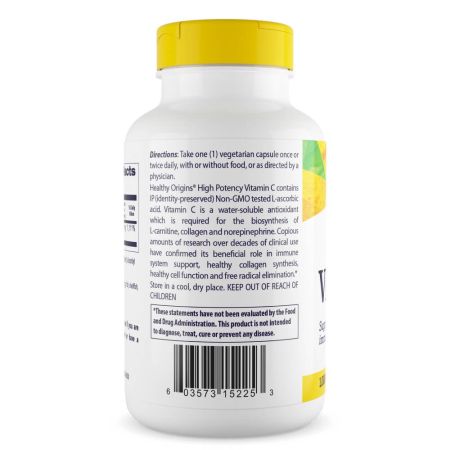 Zdrowe pochodzenie witamina C 1000 mg 120 kapsułek