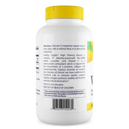 Orígenes saludables Vitamina C 1000 mg 360 Cápsulas