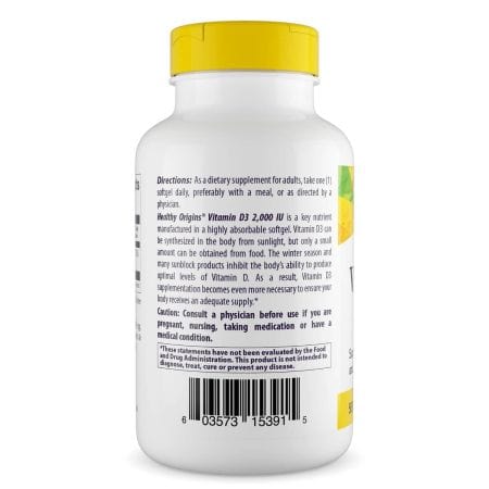 Orígenes saludables Vitamina D3