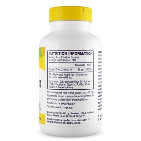 Orígenes saludables Vitamina D3
