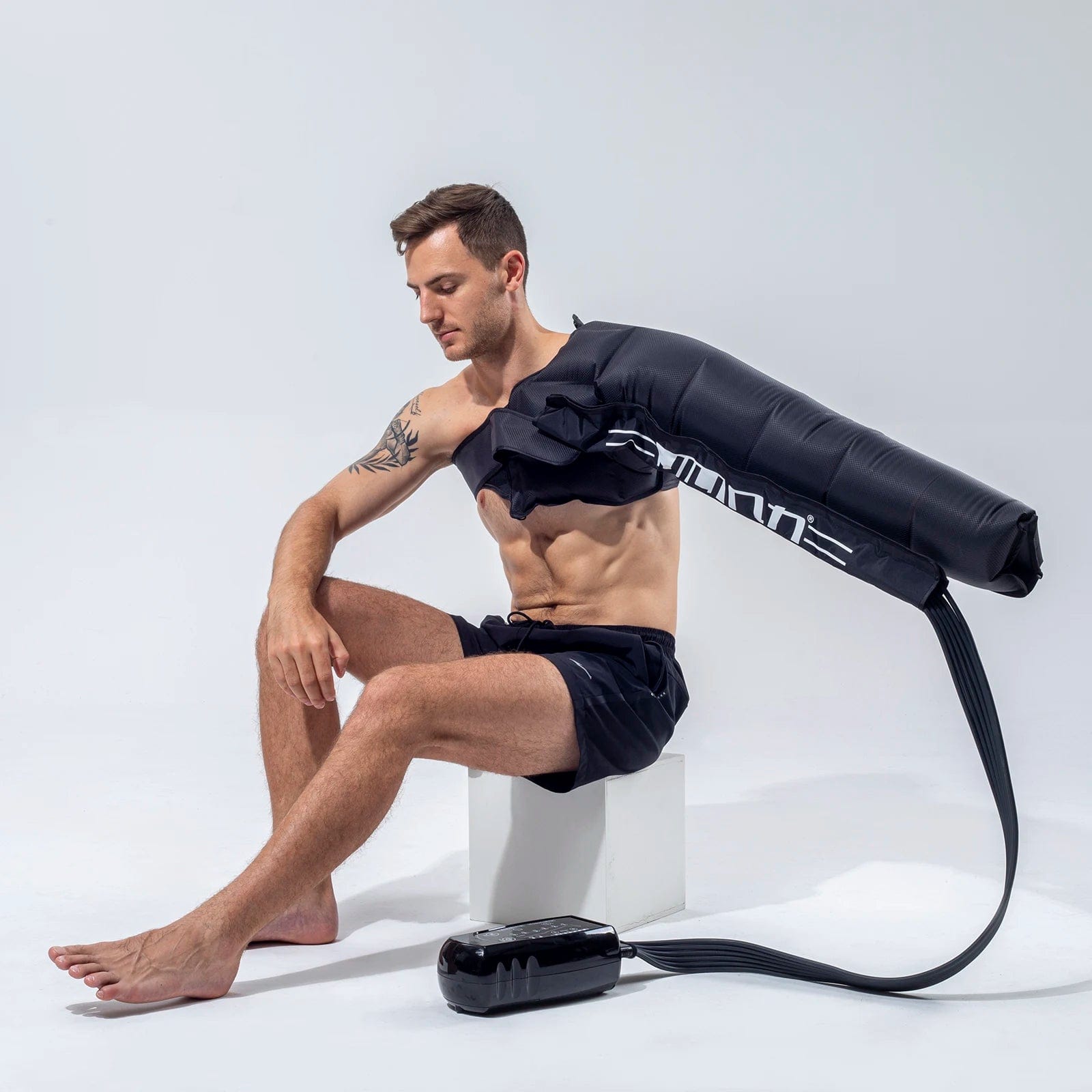 Pressotherapy Air Compression Leg Massager-Μπότες ανάκτησης 8-Chamber για λεμφική αποστράγγιση και χαλάρωση μυών