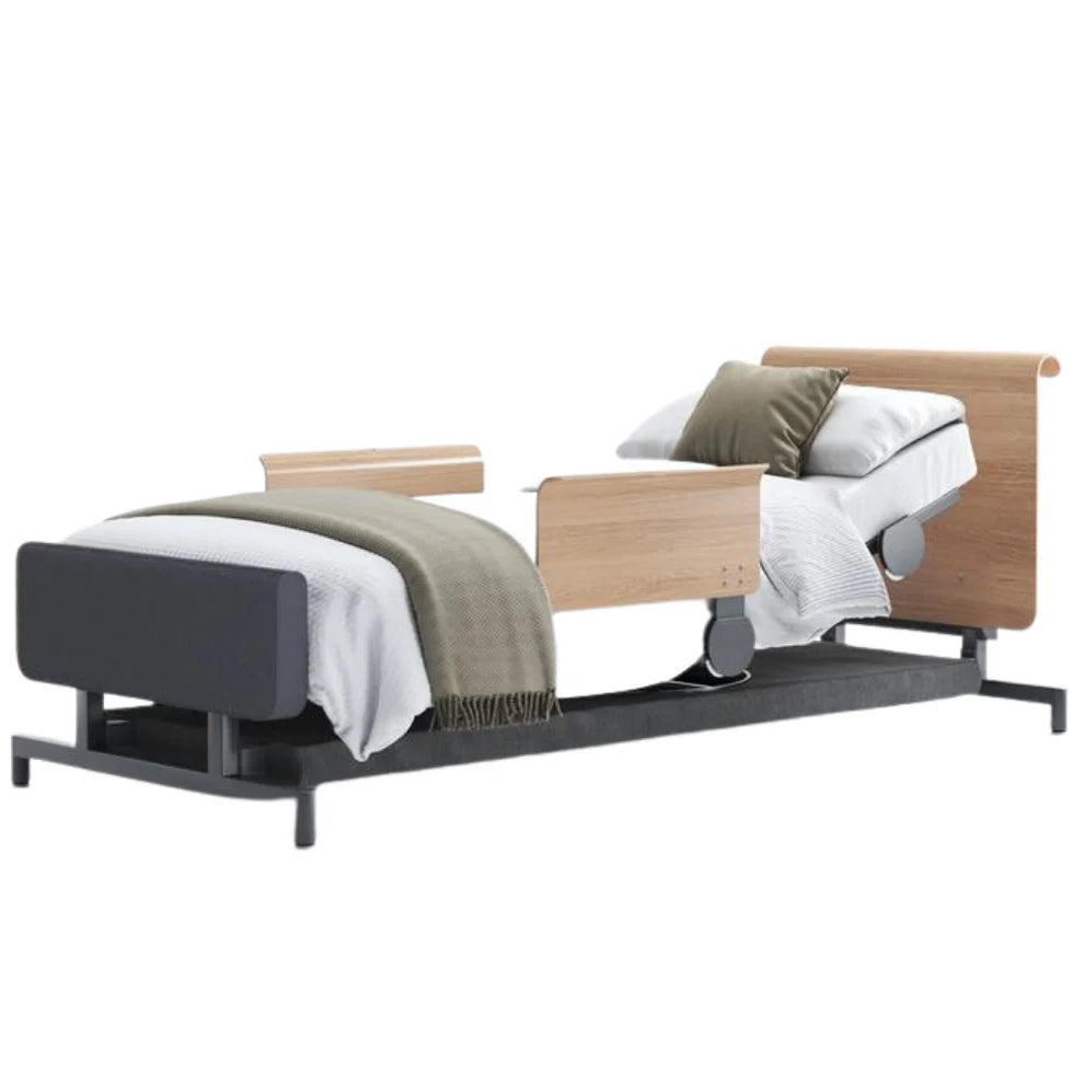 Letto a sedia a rotazione elettrica per uso domestico - casa rotobata con materasso per safeep e regolazione dell'altezza