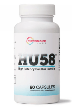 HU58 High Potency Bacillus Subtilis, 60 caps - Microbiome Labs - welzo