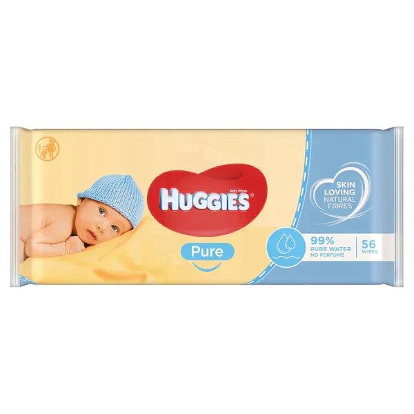 Huggies Pure Wipes Pack of 56 - welzo