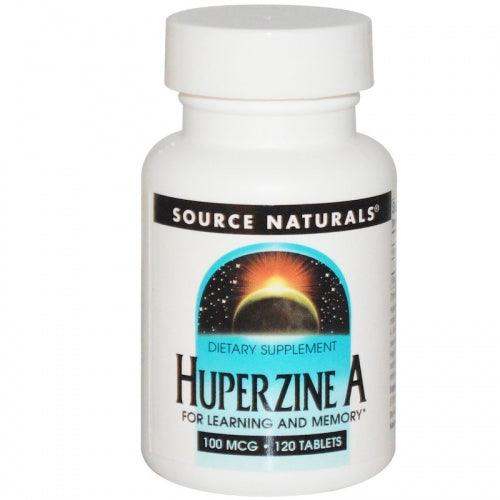 Huperzine A, 100 mcg, 120 Tablets - Source Naturals - welzo