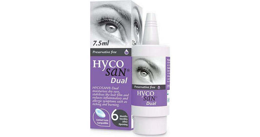 Hycosan Dual Eye Drops 7.5ml - Welzo