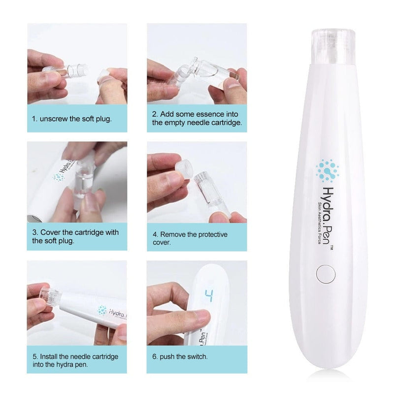 Bio Roller G5 Derma Roller Rechargable με EMS και LED, συμπεριλαμβανομένων 540 ακίδων