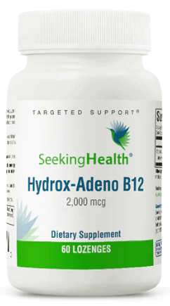 Hydrox-Adeno B12/B-12, 60 lozenges - Seeking Health - welzo