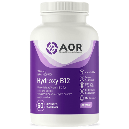 Hydroxy B12 - 60 Lozenges - AOR - welzo