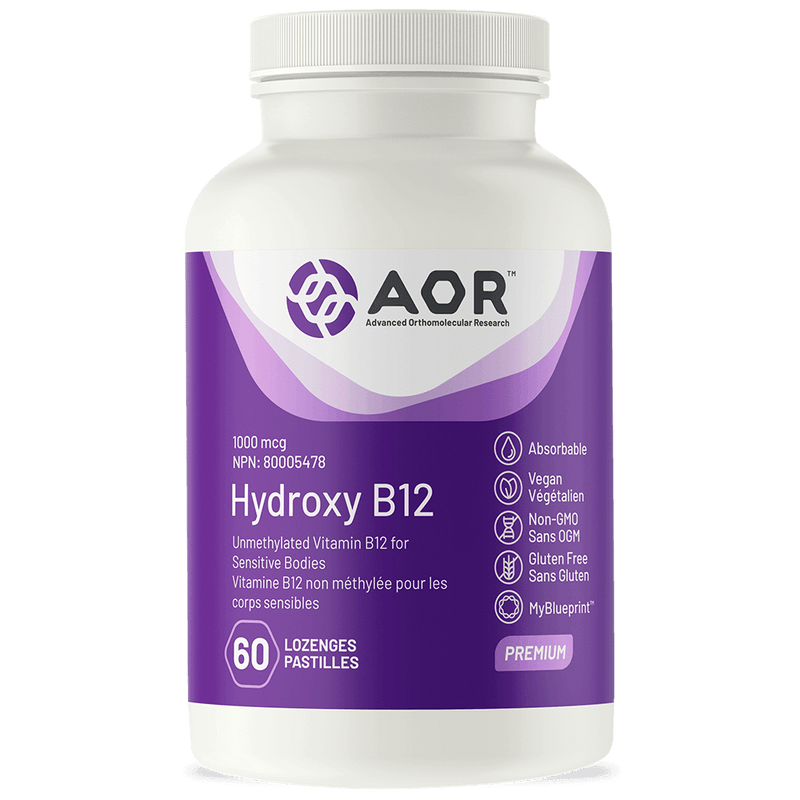 Hydroxy B12 - 60 Lozenges - AOR - welzo