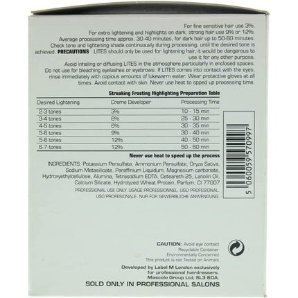 Label M Technical Lites Hi-Lift Pre-Lightener 500g