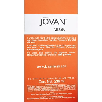 Jovan Jovan Musk for Men Aftershevave Kolonia 236 ml Splash