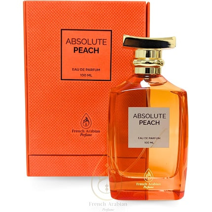 Absolute Peach Perfume 100ml EDP Unisex Fragrance with Bitter Peach Scent Long Lasting Perfect for Peach Lovers Warm Weather