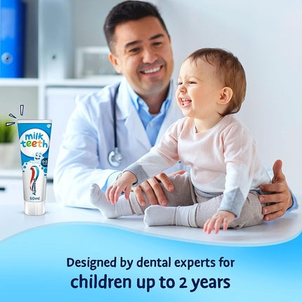 Denti latte per dentifricio per bambini Aquafresh 0-2 anni 50 ml