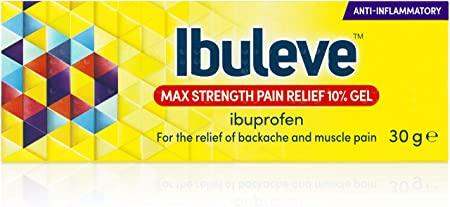 Ibuleve Max Strength Pain Relief 10% Gel - welzo