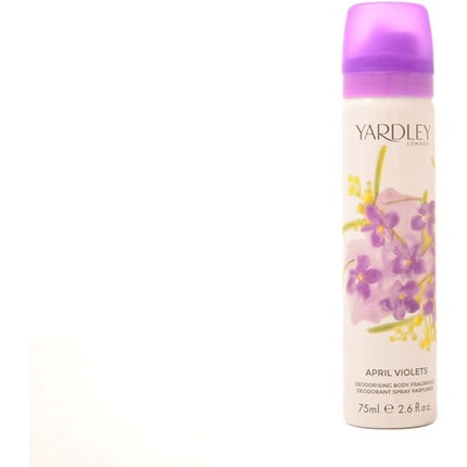 Yardley London April Violets Body Spray 75ml