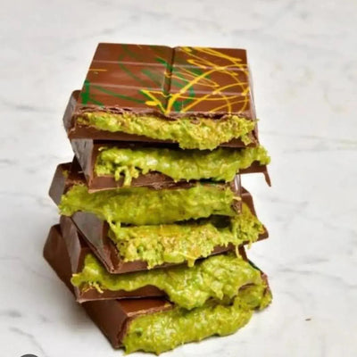 Dubai Pistachio and Kunafeh Chocolate Bar Callebaut Original