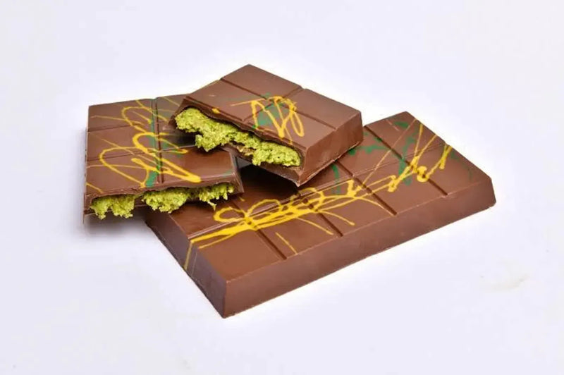 Dubai Pistachio and Kunafeh Chocolate Bar Callebaut Original