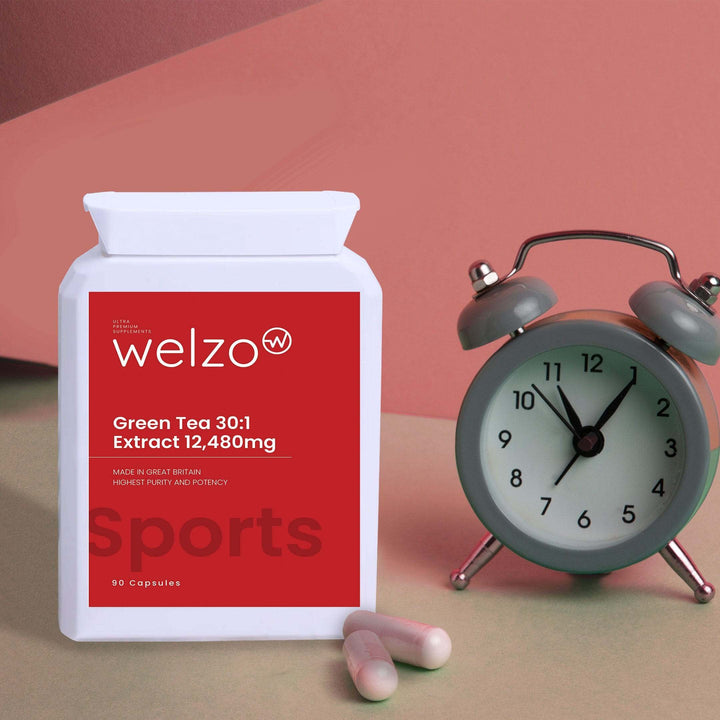 Welzo Green Tea 30:1 Extract 12,480mg 90 Capsules