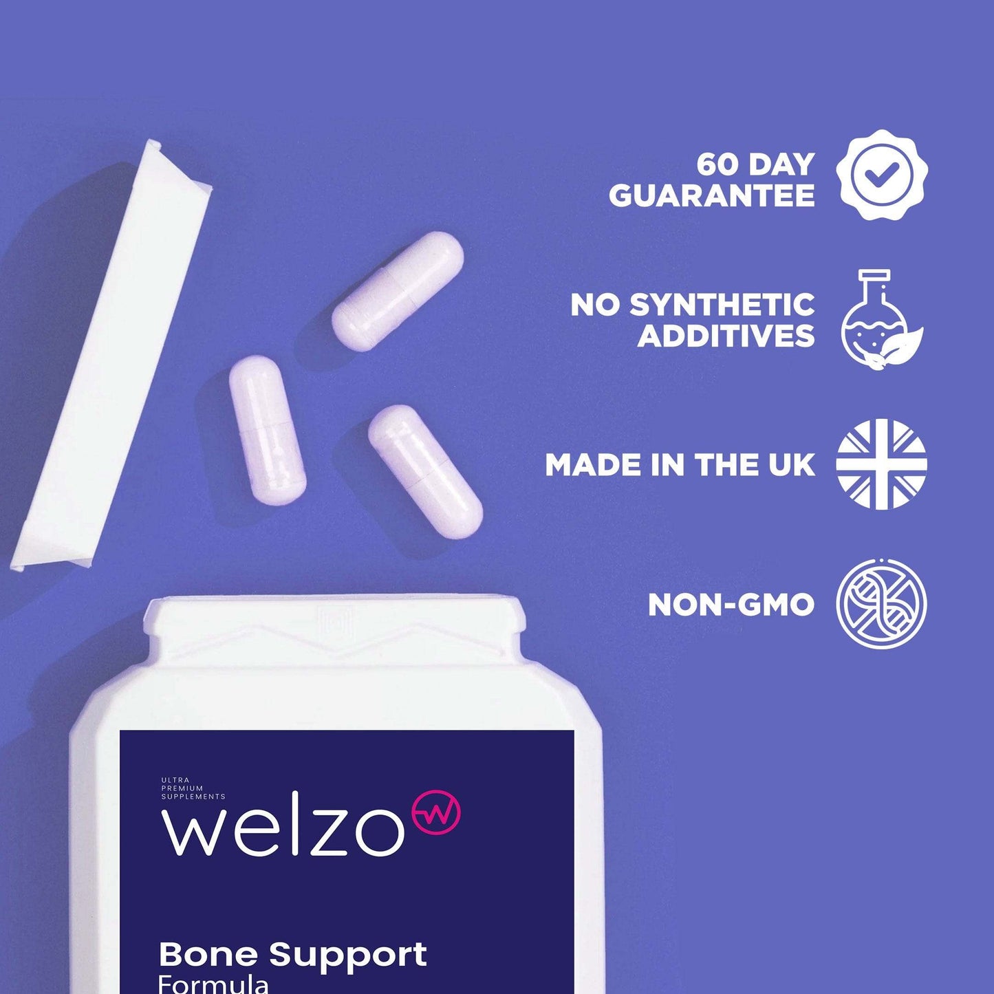 Welzo Bone Support Formula 90 Capsules