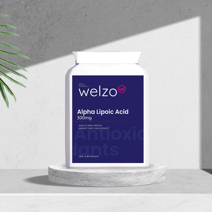 Welzo Alpha Lipoic Acid 300mg 120 Capsules