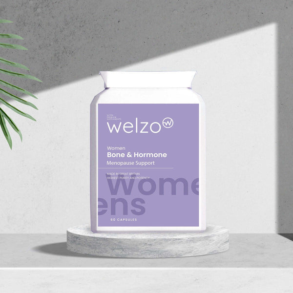 Welzo Women Bone & Hormone Menopause Support 60 Capsules